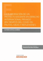 ELABORACI�N DE UN PROYECTO DOCENTE EN DERECHO INTERNACIONAL PRIVA