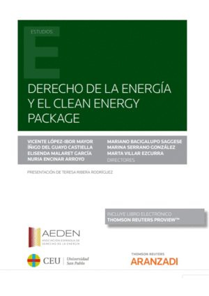 DERECHO DE LA ENERG�A Y CLEAN ENERGY PACKAGE