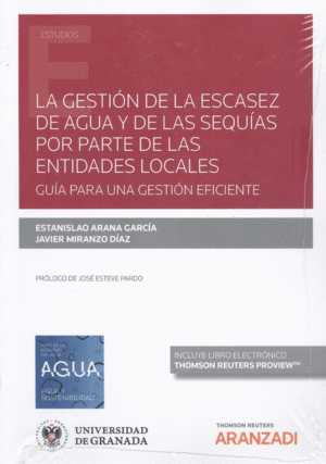 GESTIN DE LA ESCASEZ DE AGUA Y DE LAS SEQUAS POR PARTE DE LAS ENTIDADES LOCALE
