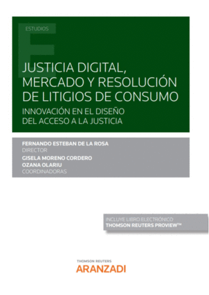 JUSTICIA DIGITAL, MERCADO Y RESOLUCIN DE LITIGIOS DE CONSUMO (PA