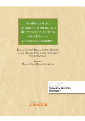 AN�LISIS PR�CTICO DE SANCIONES EN MATERIA DE PROTECCI�N DE DATOS -DIVIDIDAS POR