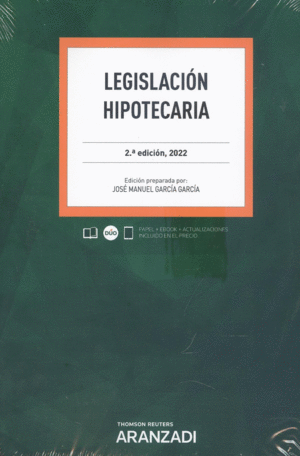 LEGISLACION HIPOTECARIA 2022