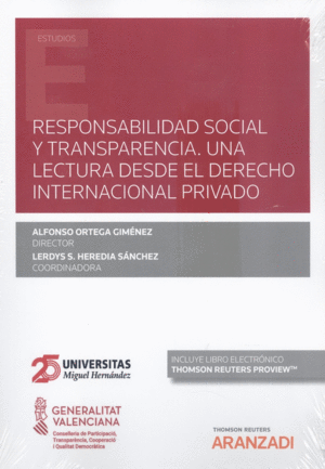 RESPONSABILIDAD SOCIAL Y TRANSPARENCIA. UNA LECTURA DESDE EL DERE