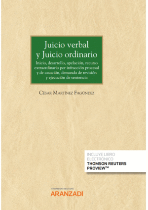 JUICIO VERBAL Y JUICIO ORDINARIO