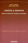 JUSTICIA Y MEMORIA