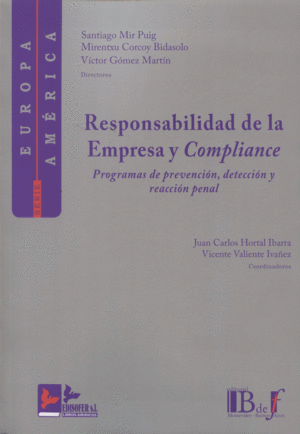 RESPONSABILIDAD DE LA EMPRESA Y COMPLIANCE