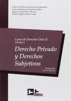 CURSO DE DERECHO CIVIL I VOL I