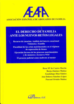 EL DERECHO DE FAMILIA ANTE LOS NUEVOS RETOS LEGALES