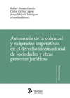 AUTONOM�A VOLUNTAD Y EXIGENCIAS IMPERATIVAS DERECHO INTERNACIONAL DE