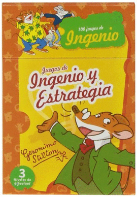 JUEGOS INGENIO ESTRATEGIA GERONIMO STILTON