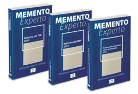 MEMENTO EXPERTO REFORMA IRPF/IMPUESTO SOBRE SOCIEDADES/IVA 2015 (PRE-VENTA. PREV