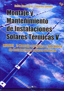 MONTAJE Y MANTENIMIENTO DE INSTALACIONES SOLARES T�RMICAS V