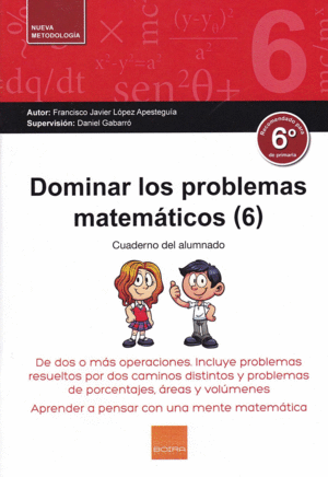 E.P.-DOMINAR PROBLEMAS MATEMATICOS 6� (2017)