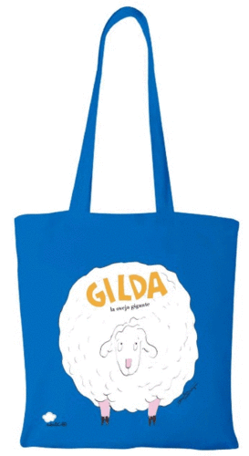 BOLSA DE GILDA, LA OVEJA GIGANTE (AZUL)