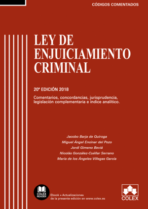 LEY DE ENJUICIAMIENTO CRIMINAL