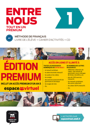 ENTRE NOUS TOT EN UN 1 PREMIUM LIVRE DE LLVE + CAHIER + CD