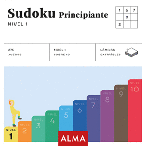 SUDOKU PRINCIPIANTE. NIVEL 1 (CUADRADOS DE DIVERSI