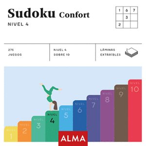 SUDOKU CONFORT. NIVEL 4 (CUADRADOS DE DIVERSI�N)