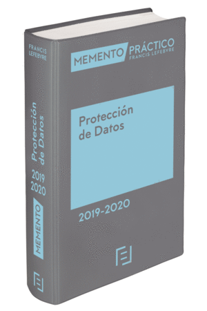 MEMENTO PROTECCIN DE DATOS 2019-2020