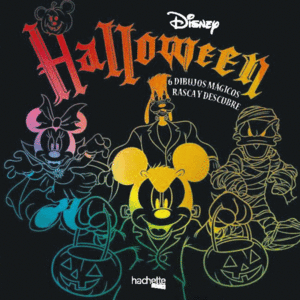 HALLOWEEN DISNEY. 6 DIBUJOS MGICOS: RASCA Y DESCUBRE