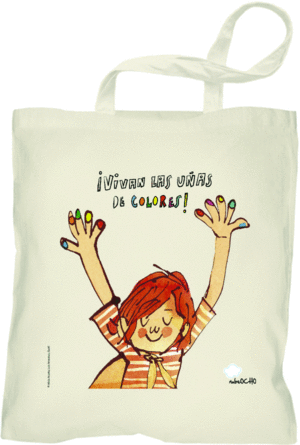 BOLSA �VIVAN LAS U�AS DE COLORES!