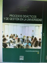 PROCESOS DIDACTICOS Y DE GESTION EN LA UNIVERSIDAD