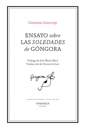ENSAYO SOBRE LAS SOLEDADES DE G�NGORA
