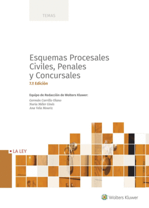 ESQUEMAS PROCESALES CIVILES, PENALES Y CONCURSALES (7. EDICIN)