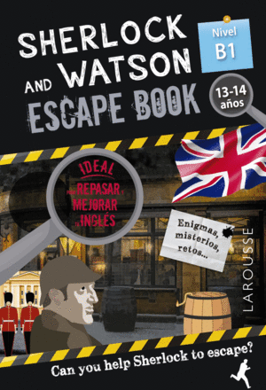 SHERLOCK & WATSON. ESCAPE BOOK PARA REPASAR INGLES. 13-14 A�OS