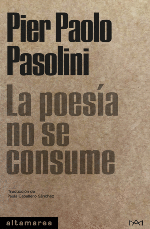 LA POESA NO SE CONSUME