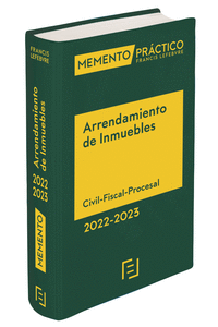 MEMENTO PRACTICO ARRENDAMIENTO DE INMUEBLES 2022-2023