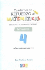 CUADERNO DE REFUERZO DE MATEM�TICAS. MATEM�TICAS COMPRENSIVAS. N�MEROS 4