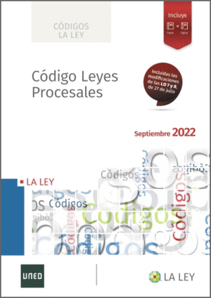 CDIGO LEYES PROCESALES 2022