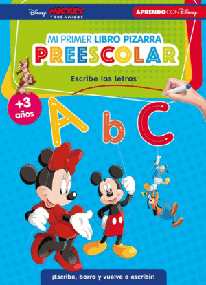 DISNEY PRIMERAS LETRAS (LIBRO-PIZARRA)