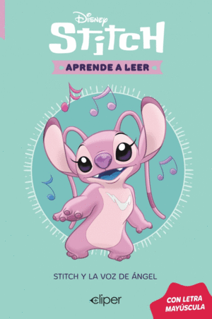 APRENDE LEER MAYUSCULA. STITCH VOZ ANGEL