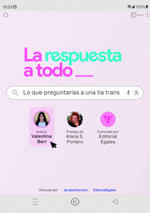LA RESPUESTA A TODO LO QUE PREGUNTAR�AS A UNA T�A TRANS