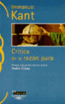 CRITICA DE LA RAZON PURA