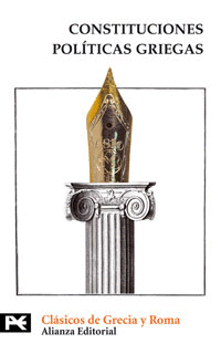 CONSTITUCIONES POLITICAS GRIEGAS  BT 8286