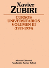 CURSOS UNIVERSITARIOS VOLUMEN III 1933 1934