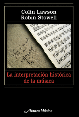 INTERPRETACION HISTORICA DE LA MUSICA, LA