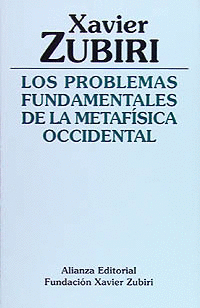 PROBLEMAS FUNDAMENTALES DE LA METAFISICA OCCIDENTAL LOS
