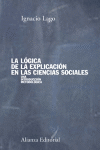 LOGICA DE LA EXPLICACION EN LAS CIENCIAS SOCIALES, LA