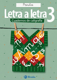 LETRA A LETRA 3 CALIGRAFIA - PAUTA
