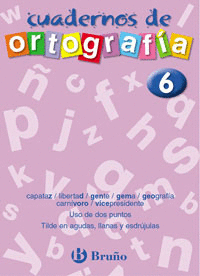 CUADERNO ORTOGRAFIA 6