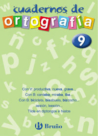 CUADERNO ORTOGRAFIA 9