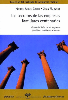 SECRETOS DE LAS EMPRESAS FAMILIARES CENTENARIAS