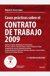 CASOS PRACTICOS SOBRE EL CONTRATO DE TRABAJO 2009 17 ED
