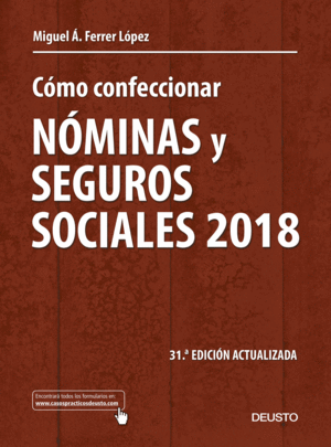 C�MO CONFECCIONAR N�MINAS Y SEGUROS SOCIALES 2018