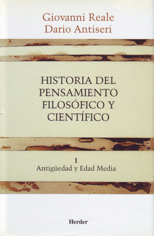 HISTORIA DEL PENSAMIENTO FILOSOFICO Y CIENTIFICO T.I