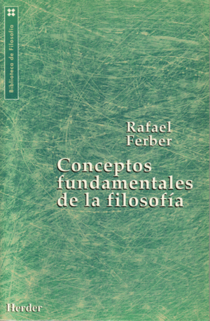 CONCEPTOS FUNDAMENTALES DE LA FILOSOFIA